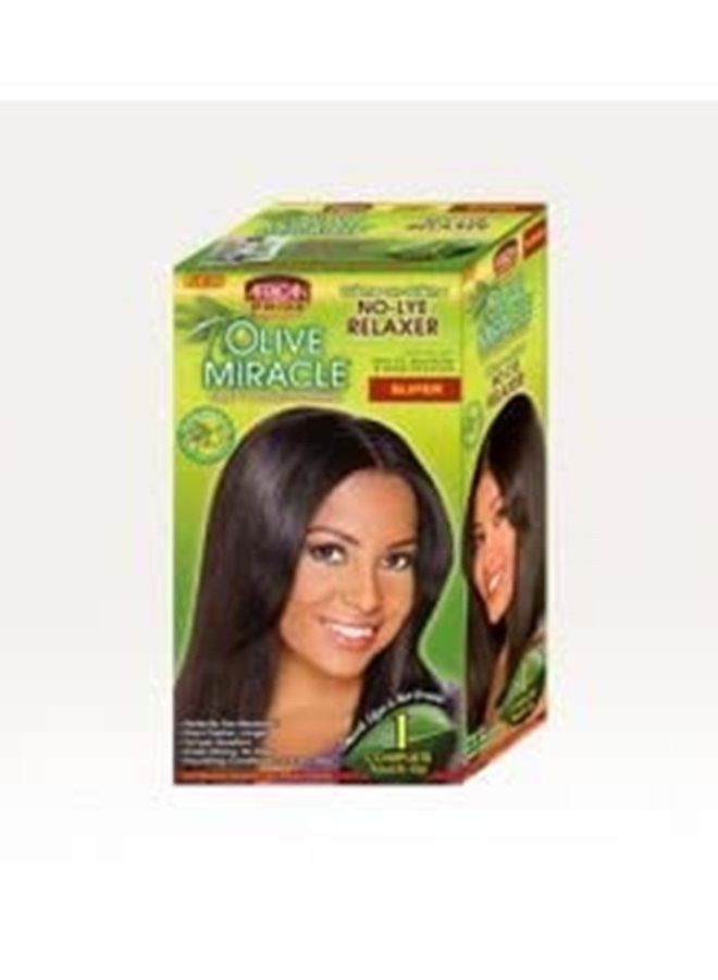 Olive Miracle Deep Conditioning No-lye Relaxer Kit, Super, 1count