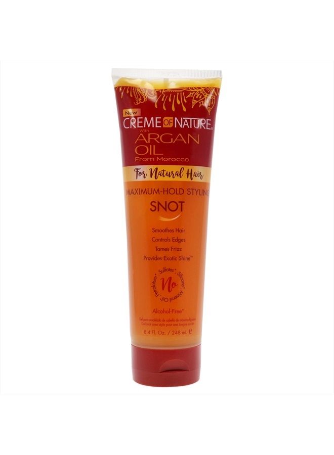 Argan Oil Maximun Hold Styling Snot Gel Gel Unisex 8.4 oz