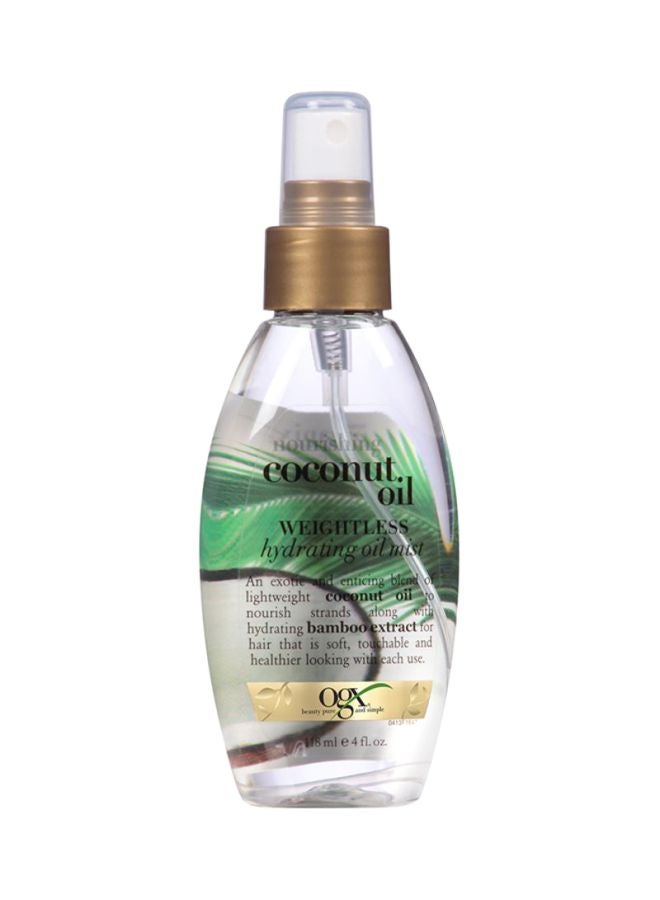 Nourishing Coconut Weightless Hydrating Mist Oil 118ml