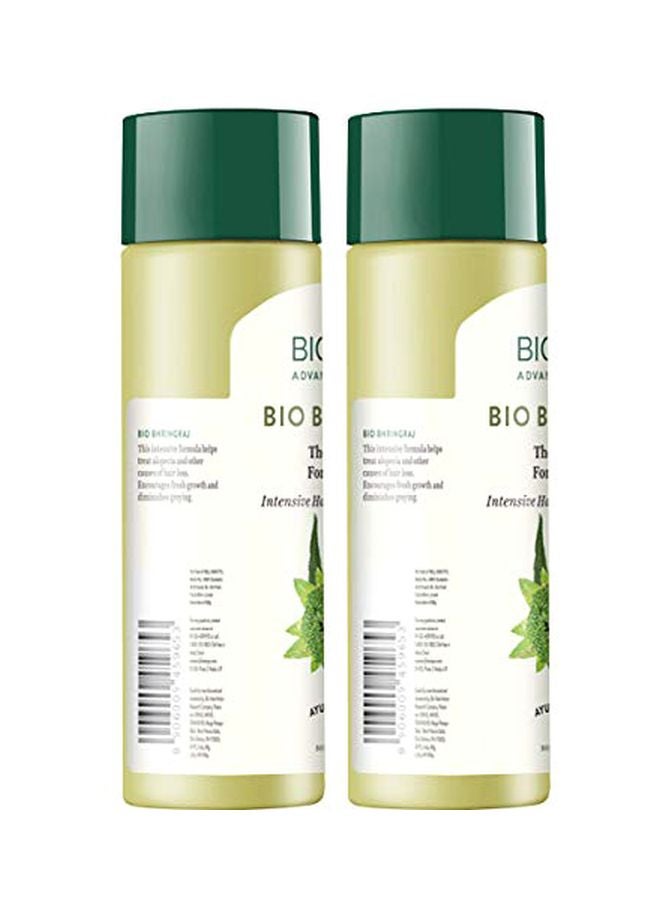 Pack Of 2 Bio Bhringraj Therapeutic Hair Oil 2x 120ml