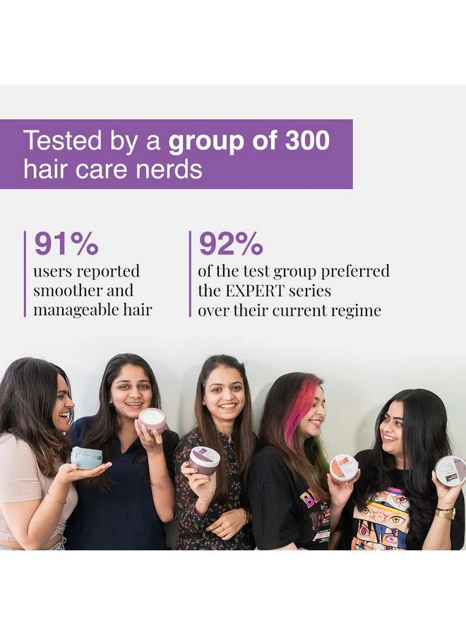 Ultra Smoothing Hair Mask ; Restores Smoothing & Texture By 27% ; Deep Conditioning With Carbohydrate Complex & Niacinamide ; Sulphate & Paraben Free ; For Women & Men ; 250G