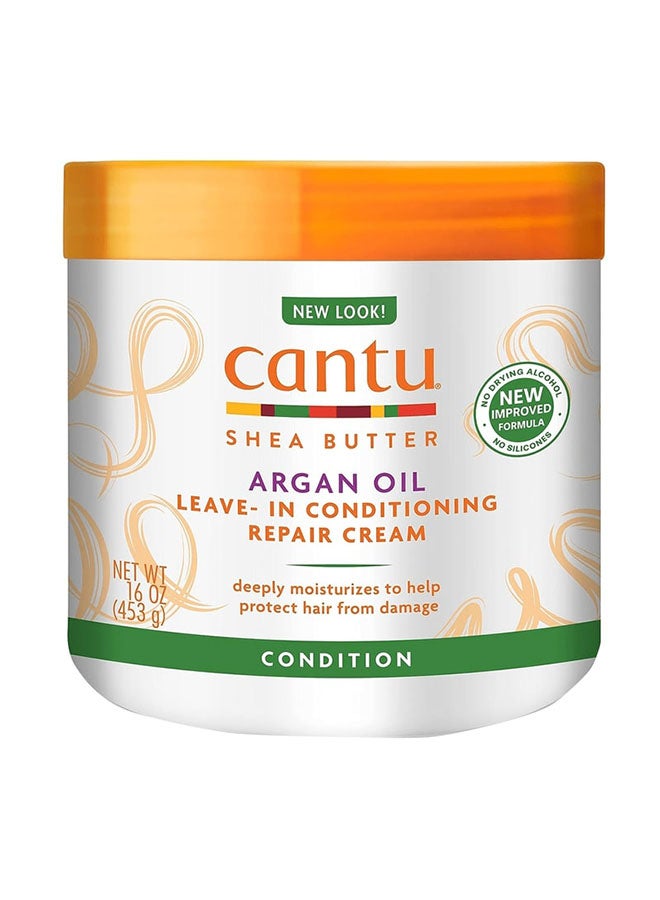 Argan Oil Leave In Conditioning Repair Cream Multicolour 453grams