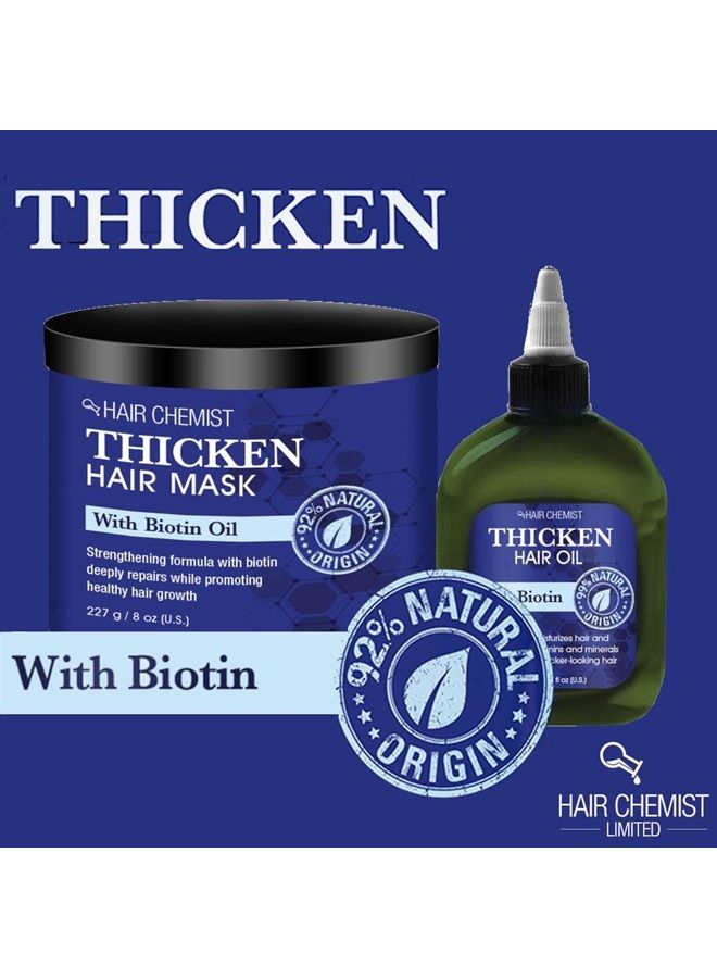 Solutions Thicken Hair Oil with Biotin 2.5 oz