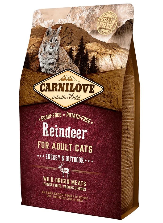 Reindeer Dry Food for Adult Cats 2 kg