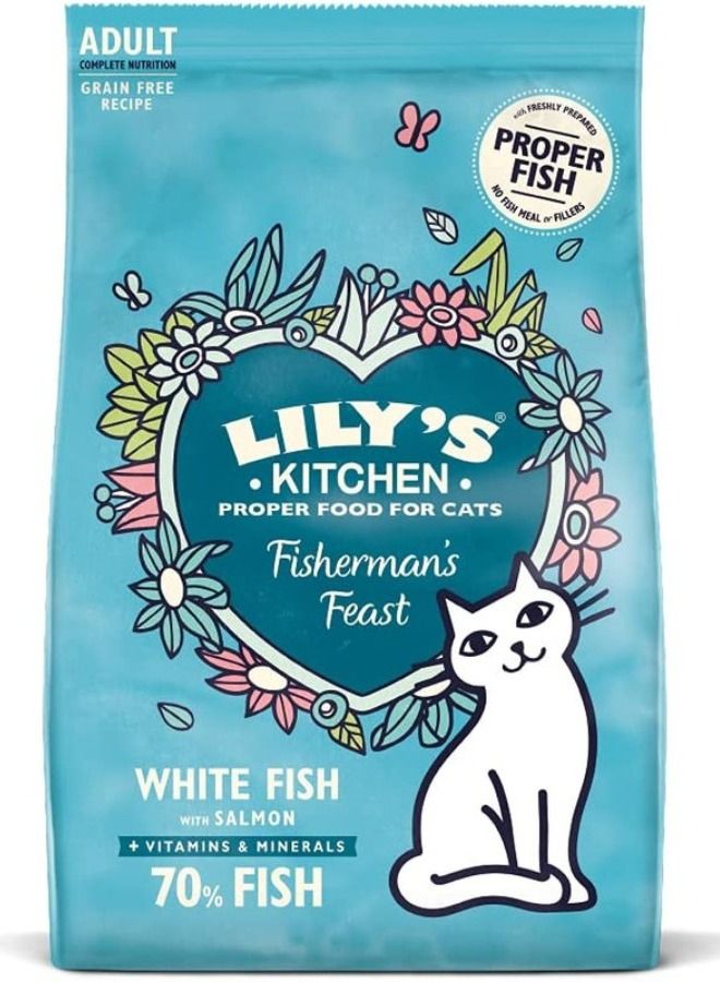 Fisherman's Feast White Fish with Salmon Cat Food 800 g