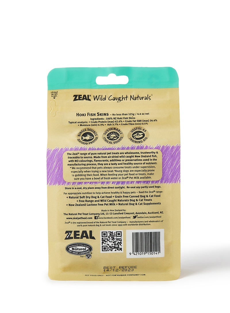 Hoki Fish Skins Multicolour 125grams