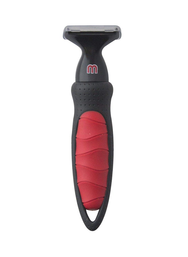 Grooming Moult Master For Smaller Pets And Cat Coat Red/Black