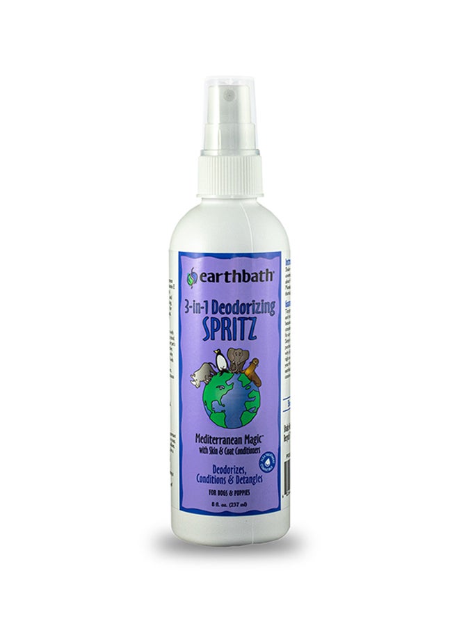 3 In 1 Deodorizing Spritz Rosemary With Skin And Coat Conditioners