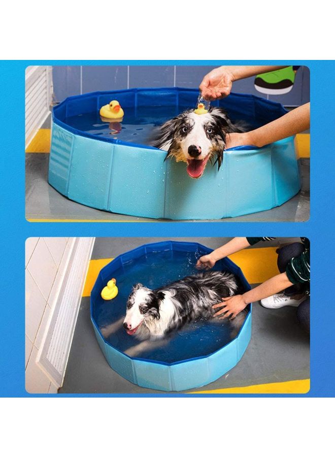 Collapsible Bath Pool Blue