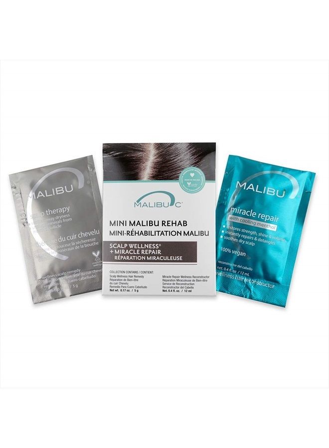 Mini Malibu Rehab Scalp Wellness and Miracle Repair Set