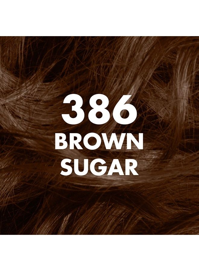 Dark and Lovely Fade Resist Rich Conditioning Hair Color, Permanent Hair Color, Up To 100 percent Gray Coverage, Brilliant Shine with Argan Oil and Vitamin E, Brown Sugar