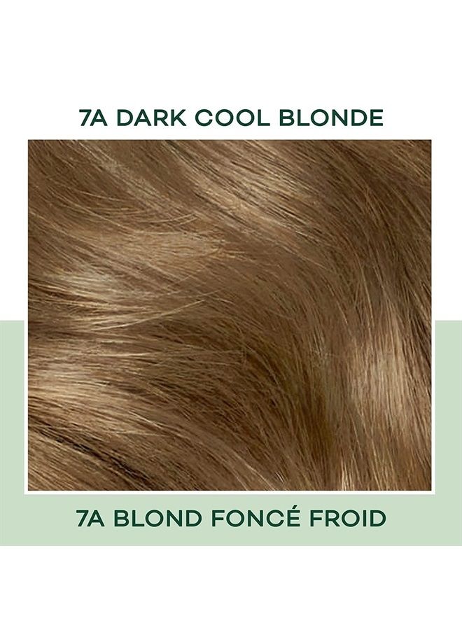 Natural Instincts Demi-Permanent Hair Dye, 7A Dark Cool Blonde Hair Color, Pack of 1
