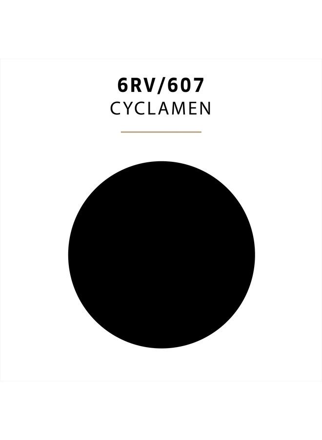 WELLA colorcharm Permanent Liquid Hair Color for Gray Coverage 6RV Cyclamen 1.42 Fl Oz