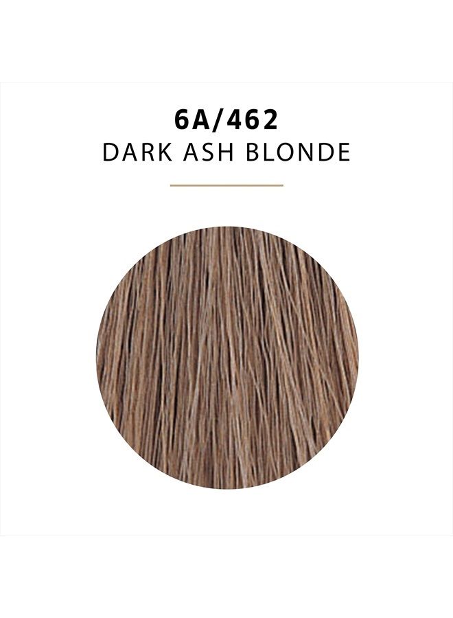 Permanent Liquid Hair Color for Gray Coverage, 6A Dark Smokey Ash Blonde