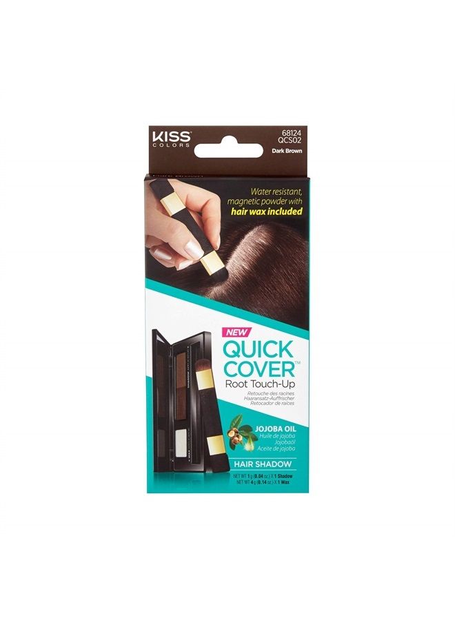 Quick Cover Root Touch-Up Hair Shadow Dark Brown QCS02