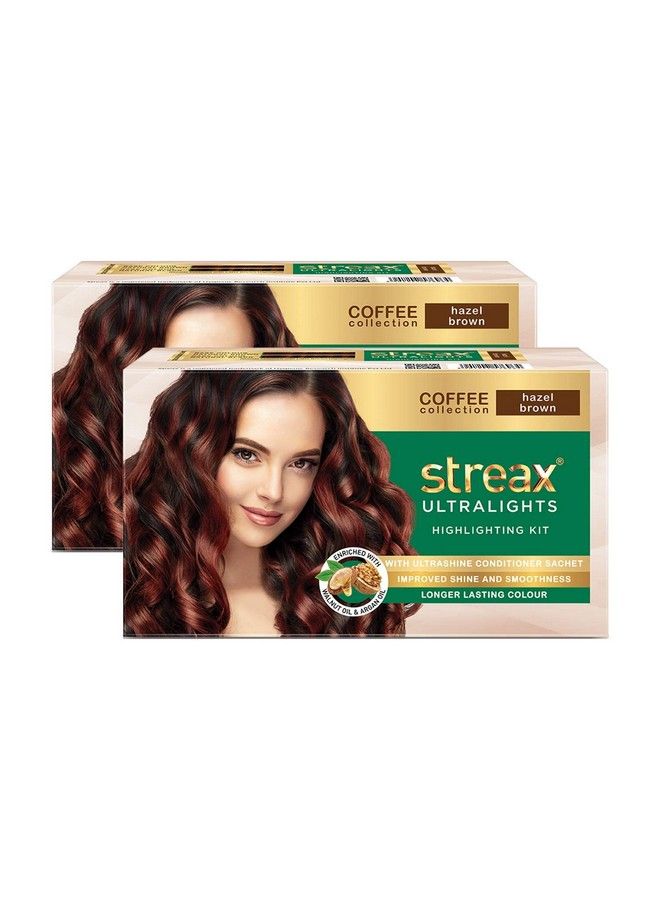 Ultralights Hair Color Highlighting Kit For Women & Men 60Ml (Pack Of 3) ; Gem Collection Violet Topaz ; Contains Walnut & Argan Oil ; Shine On Conditioner ; Longer Lasting Highlights