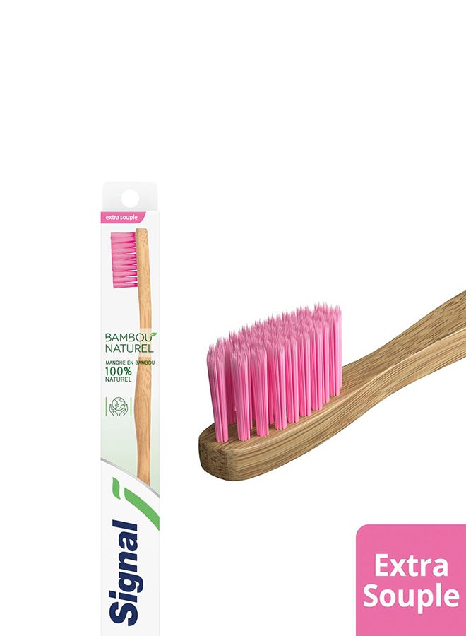 Toothbrush Natural Bamboo Extra Soft