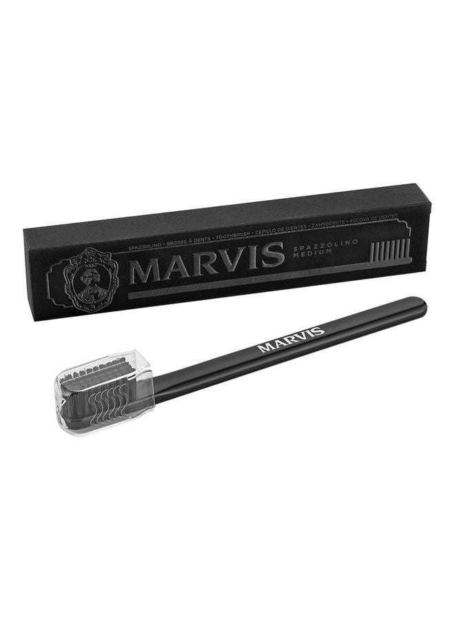 Medium Toothbrush Black