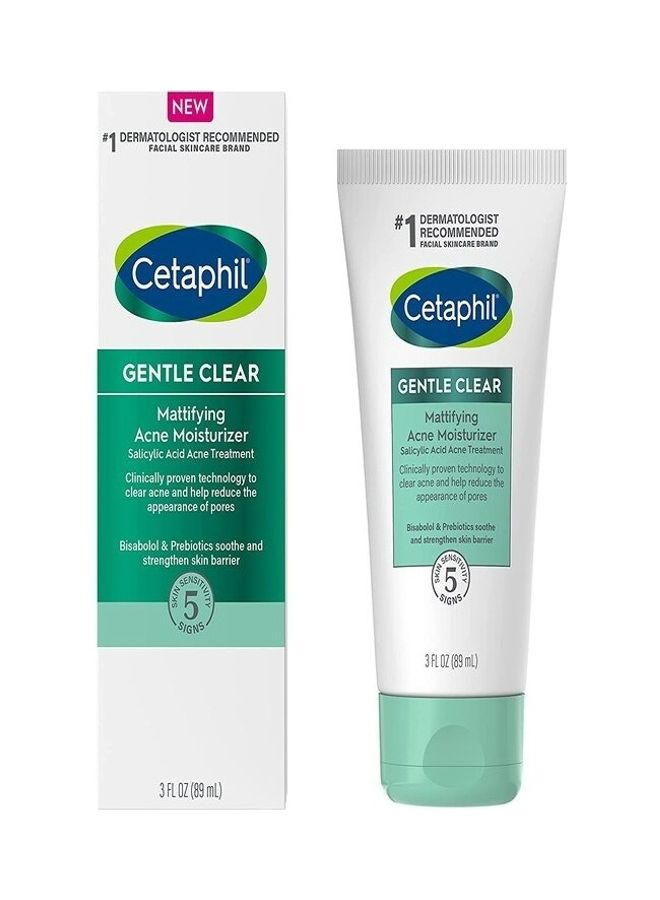 Gentle Clear Mattifying Acne Face Moisturizer 89ml