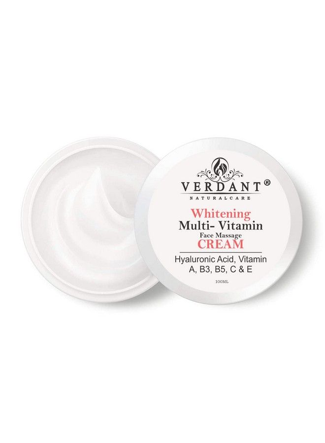 Whitening Cream ; Face Whitening Cream For Women ; Moisturizer For Face Massage Cream ; Whitening And Brightening Face Cream For All Skin Types 100 Ml