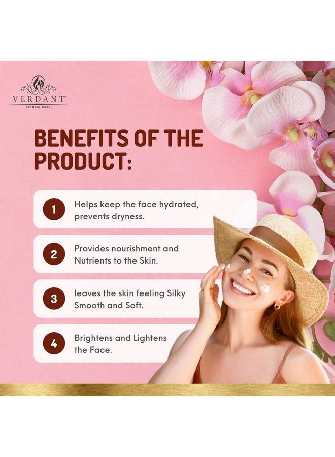 Whitening Cream ; Face Whitening Cream For Women ; Moisturizer For Face Massage Cream ; Whitening And Brightening Face Cream For All Skin Types 100 Ml