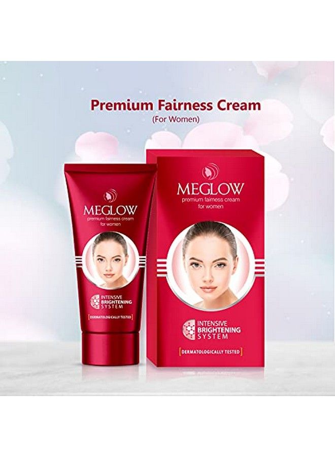 Premium Fairness Face Cream Combo Pack Of 2 For Women 50G Spf 15;Paraben Free Formulation ; Enriched With Aloe Vera Extract Cucumber Extracts And Vitamin E For Soft Glowing And Radiance Skin