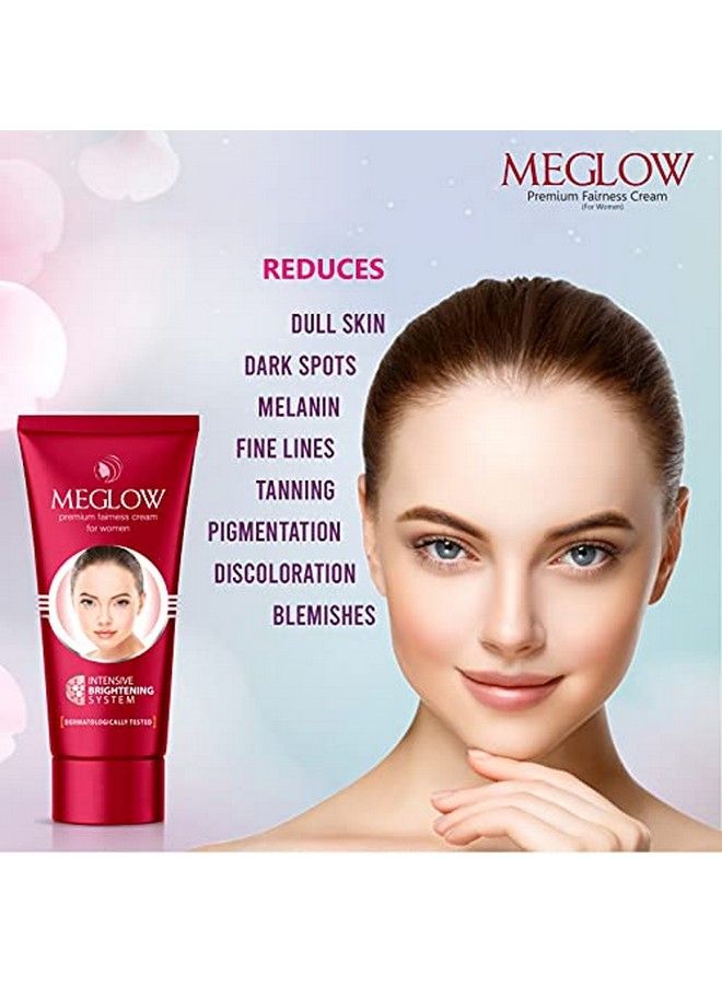 Premium Fairness Face Cream Combo Pack Of 2 For Women 50G Spf 15;Paraben Free Formulation ; Enriched With Aloe Vera Extract Cucumber Extracts And Vitamin E For Soft Glowing And Radiance Skin
