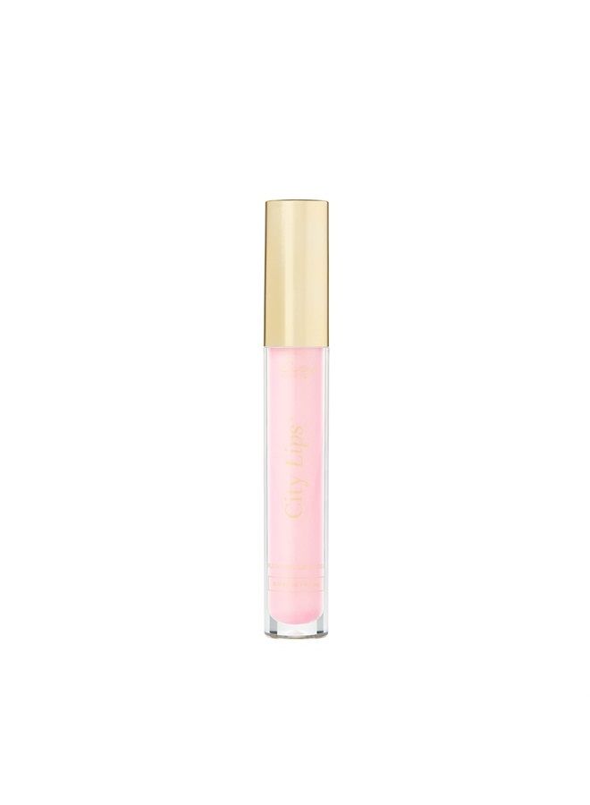 City Lips - Plumping Lip Gloss - Hydrate & Volumize - All-Day Wear - Hyaluronic Acid & Peptides Visibly Smooth Lip Wrinkles - Cruelty-Free (Los Angelips)