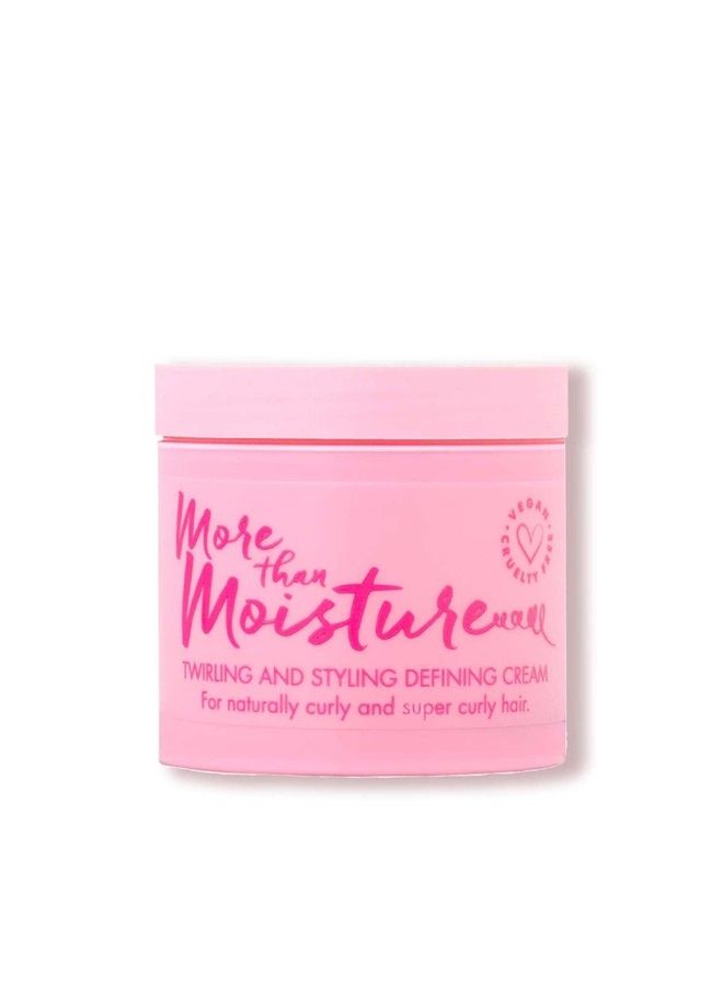 More Than Moisture Cream, Vegan & Cruelty Free Twirling & Styling Definition Cream, 100 ml