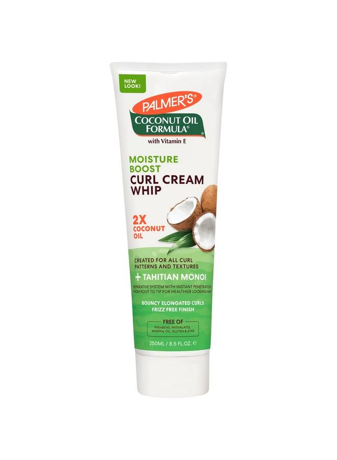 Coconut Oil Formula Moisture Boost Curl Whip Cream 8.5 Oz.