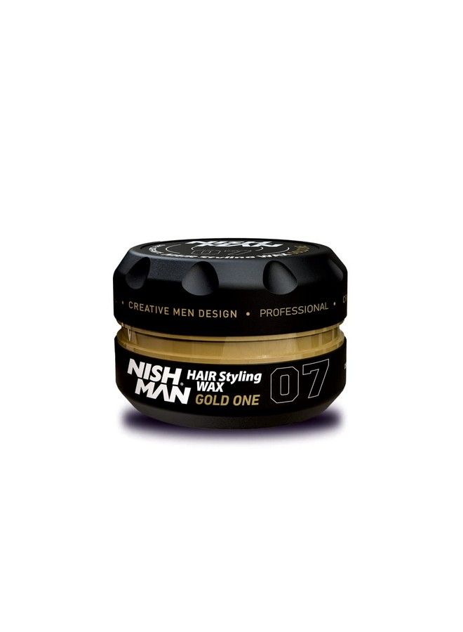 Hair Styling Hair Wax Gold One: Gloss Finish ; Shine Hair Style ; Restylable Wax For Men (100G/100Ml)