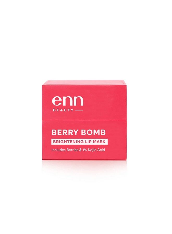 Berry Bomb Tinted Lip Mask For Intense Hydration Nourishes Dry Damaged & Chapped Lips With Natural Berries Extract & Hyaluronic Acid For Lip Pigmentation Removal 6Gm