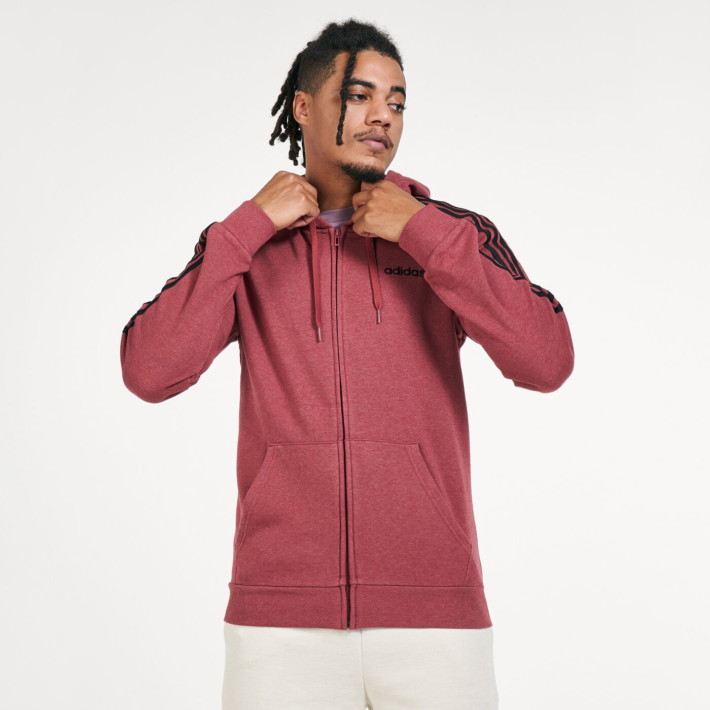 Men's Essentials 3-Stripes Hoodie