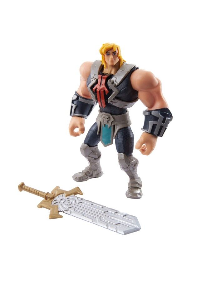 Heman And The Toy Heman Action Figure Power Attack Move And Accessory Motu Super Hero Character