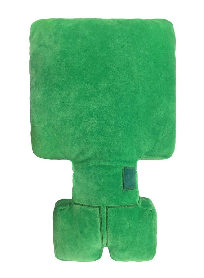 Minecraft Plush Stuffed Creeper Pillow Buddy Super Soft Polyester Microfiber Measures 16 Inches X 8 Inches (Official Minecraft Product)