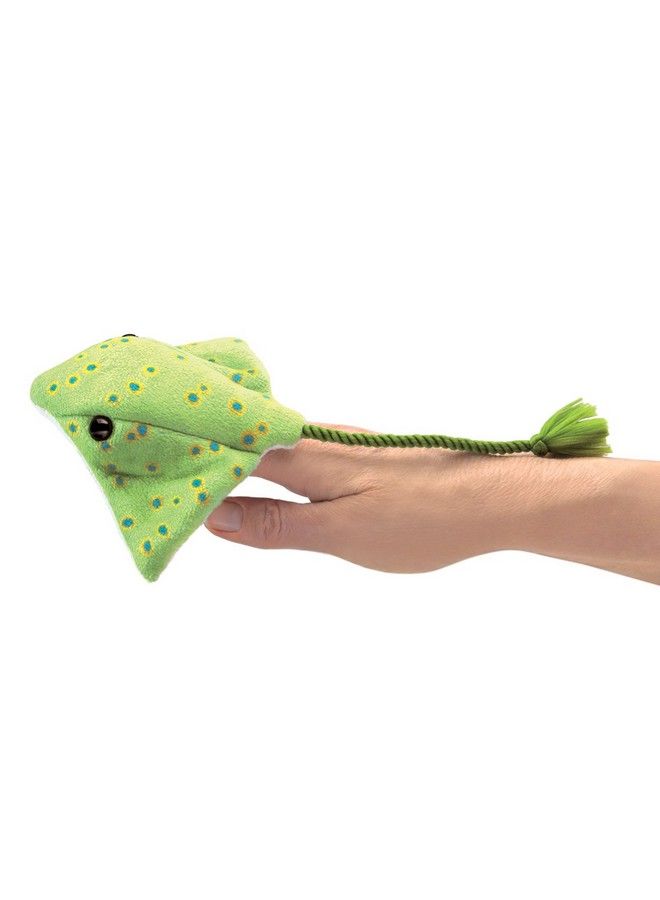 Mini Ray Finger Puppet One Size Multicolor Green
