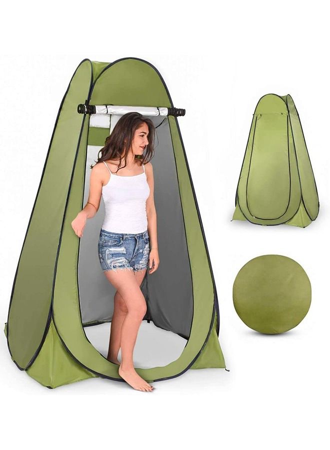 Shower Tent with 20L Water Bag Pop-Up Privacy Tent Camping Portable Toilet Tent Outdoor Camp Bathroom Changing Dressing Room Instant Privacy Shelters