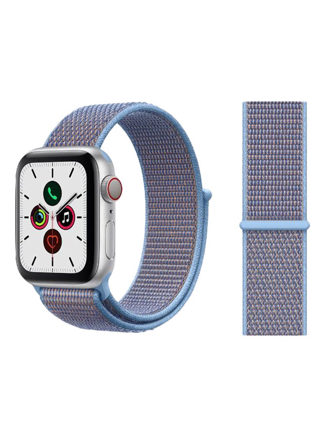 Replacement Band For Apple iWatch Series 5/4/3/2/1 42-44mm Cerulean