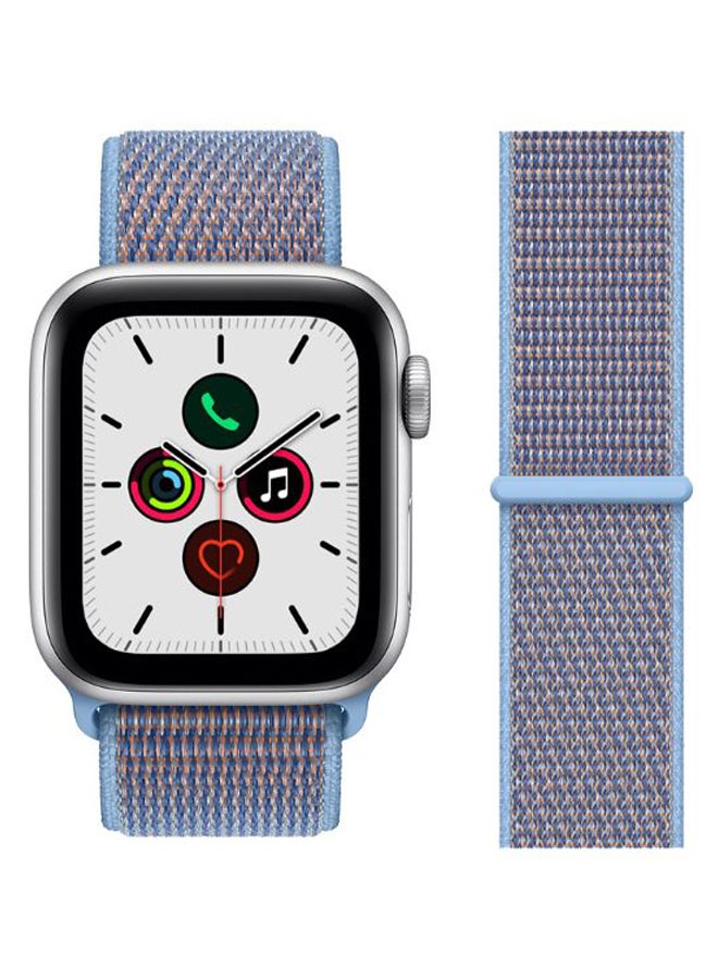 Replacement Band For Apple iWatch Series 5/4/3/2/1 42-44mm Cerulean