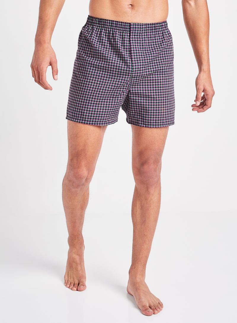 5 Pack Ultimate Classic Tartan Boxer Assorted Color/Print