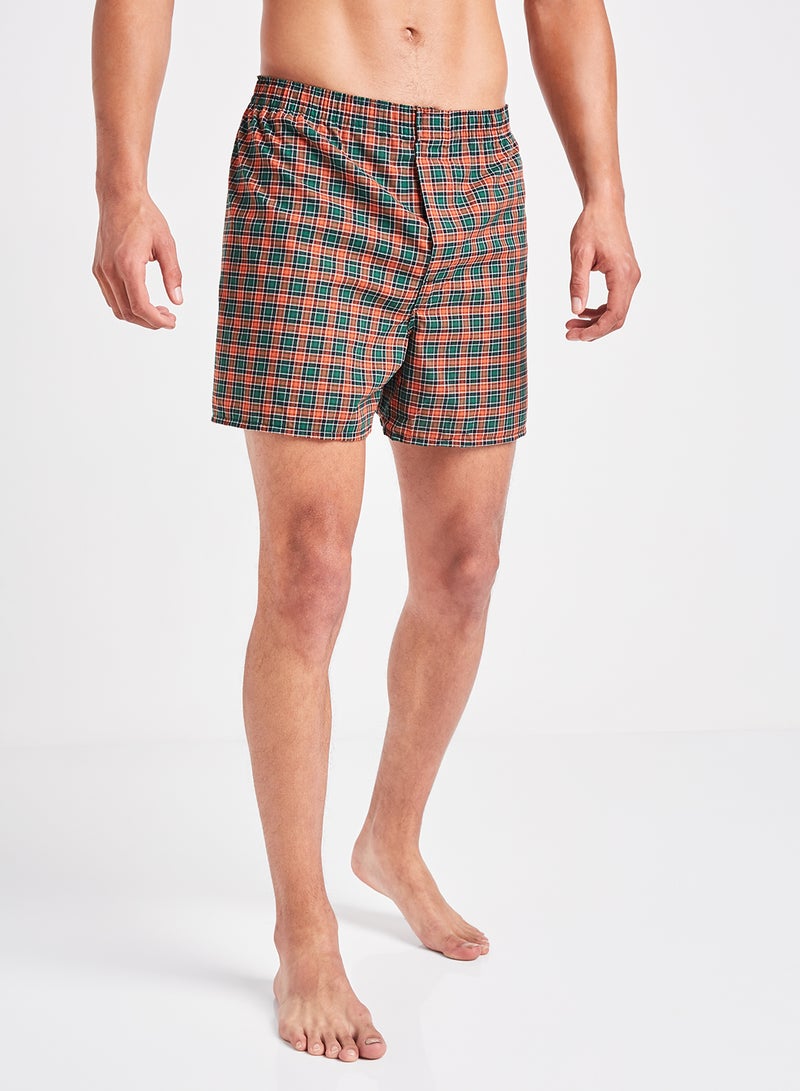 5 Pack Ultimate Classic Tartan Boxer Assorted Color/Print