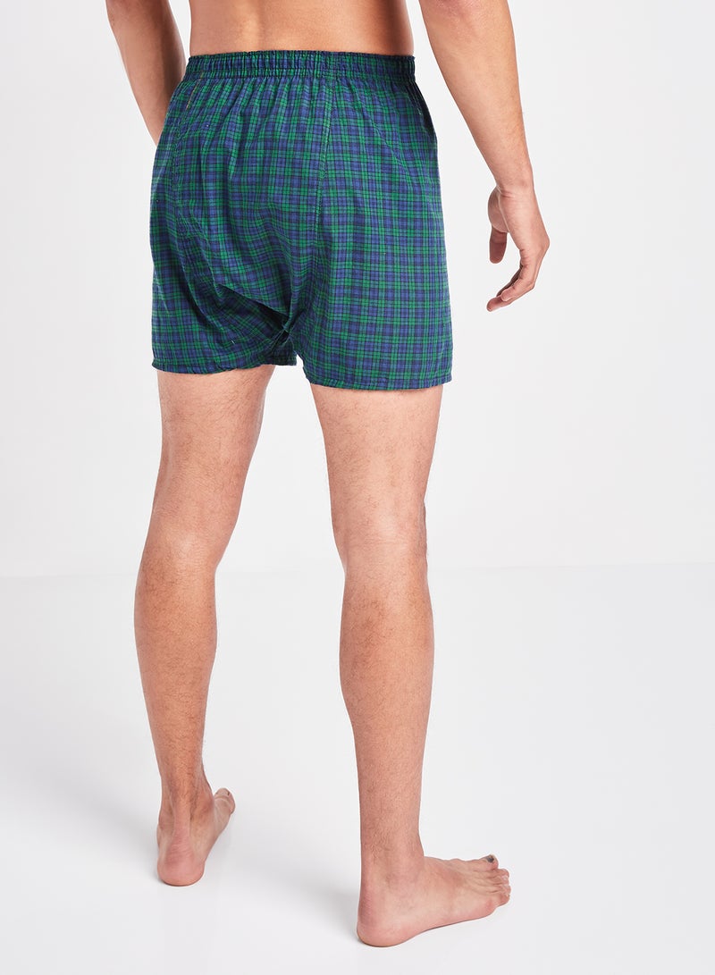 5 Pack Ultimate Classic Tartan Boxer Assorted Color/Print