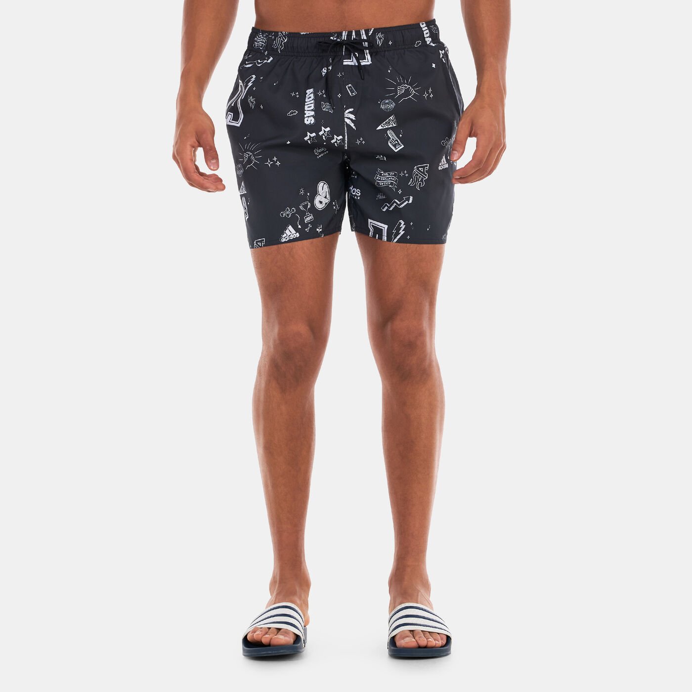 Men's Brand Love CLX Short-Length Swim Shorts