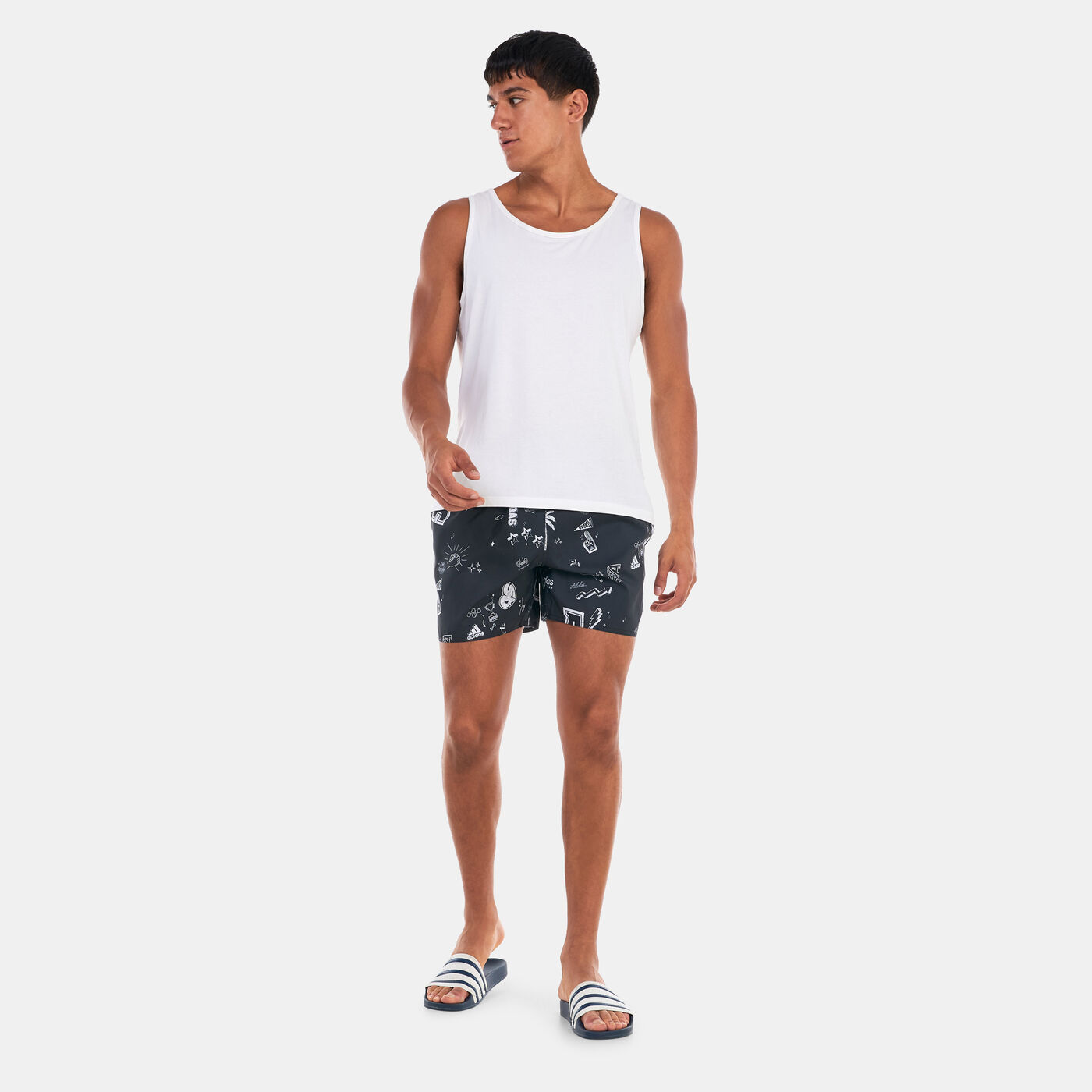 Men's Brand Love CLX Short-Length Swim Shorts