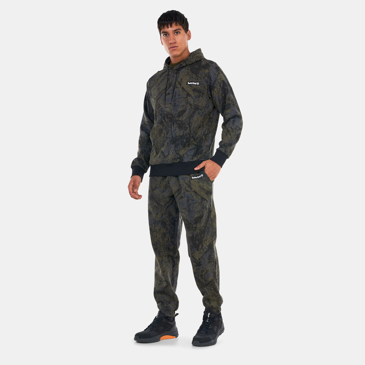 Men's Printed Mountains Camo Sweatpants