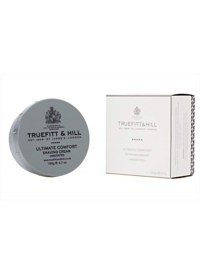 Shave Cream Bowl - Ultimate Comfort | Smooth Glide to Protect Sensitive Skin, 6.7 ounces