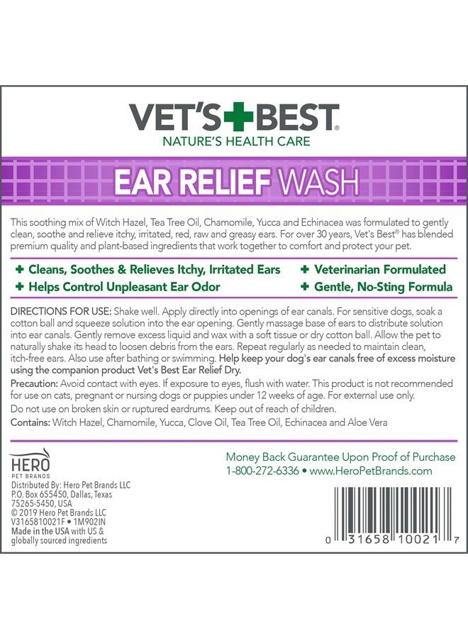 Dog Ear Relief Wash, 4 oz