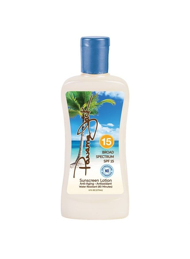 Sunscreen Lotion SPF 15, 6 Fl Oz