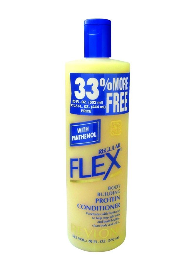 Revlon Flex Regular Conditioner body building protein conditioner 592 ml / 20 Oz