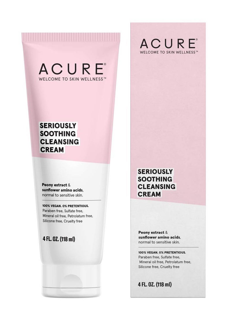 Seriously Soothing Cleansing Cream Pink 4Fluid Ounce